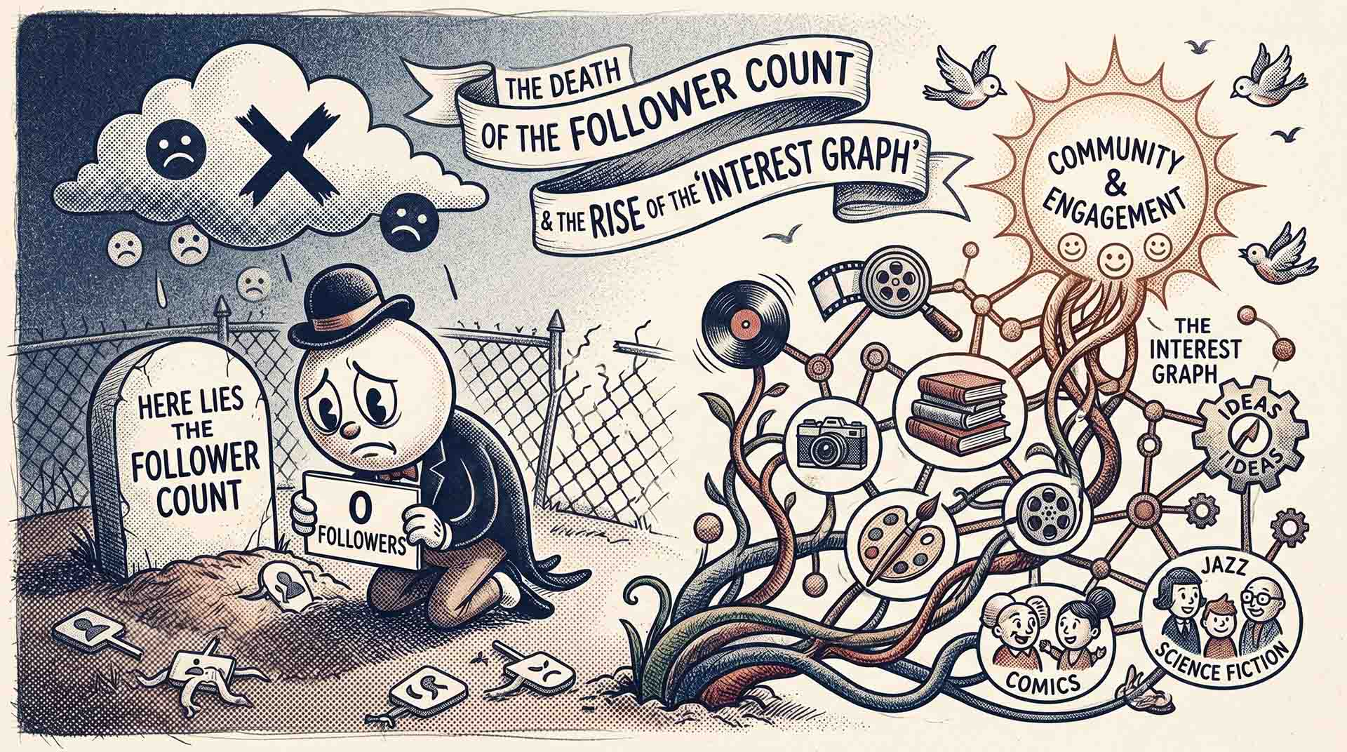 The Death of the Follower Count and the Rise of the "Interest Graph"